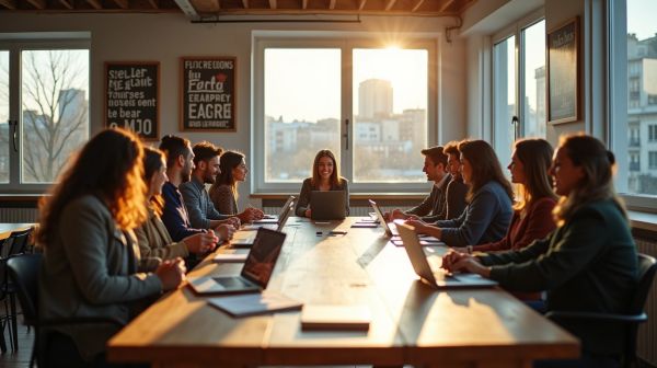 Rejoindre une communauté en ligne pour les entrepreneurs en transition