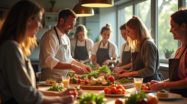 Team building cours de cuisine : renforcer la cohésion d'équipe par la gastronomie